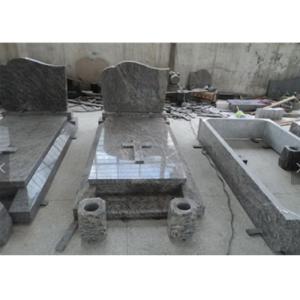 China Classic Granite Memorial Headstones Carved / Custom Surface SGS Approved supplier