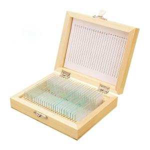 25pieces Of Box Set Prepared Shockproof Zoology Microscope Slides