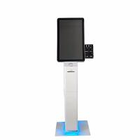 China Touch Screen Digital Kiosk With Receipt Printer And QR Code Scanner mini pos on sale