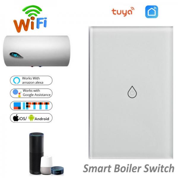 Wireless WiFi Smart Boiler Switch Water Heater Switch Tuya APP Remote Control