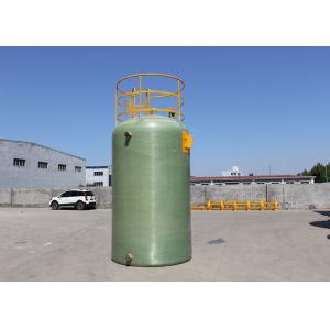 High Strength Food Brewing FRP Storage Tank Filament Winding Vertical