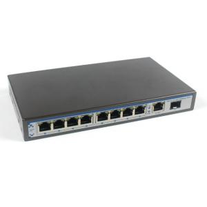 10/100/1000M 8 POE 1 POE 1 Fiber Port Unmanaged POE Ethernet Switch