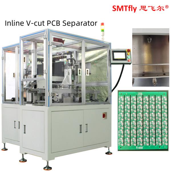 На линии v отрезало разделитель Depaneling PCB отрезка v машины пневматический 3.5mm Depanel, PCB Depanelizer