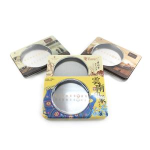 China collective rectangular DVD tin box with window supplier