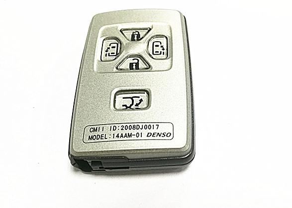 4D Chip Toyota Smart Key Car Door Key Number 89904-28132 For Toyota Previa 315