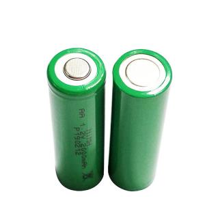 Factory Directly Sell 1.2V 2000MAH 1500mAh 1800mAh AA size Ni-mh Nickel metal hydride battery cell