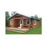 China 2 Bedroom Outdoor Wooden House Canadian Spruce Without Roof Tiles For Apartment wholesale