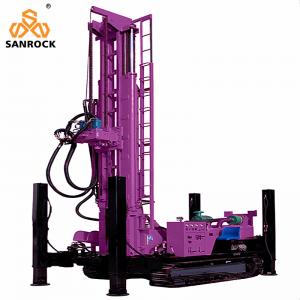 China 800m Deep Water Drilling Rigs Diesel Engine 194KW Hydraulic Water Well Drilling Machine supplier