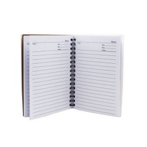 China Double-Sided Printing Blank PET Sublimation Coil Notebook Diy Custom Spiral Bound Notebook wholesale