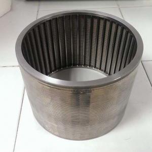 U shaped Wedge Wire Screen for Precise Filtration Length 0.25m-3m or Customized