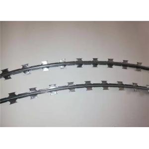 China SS 304 316 Stainless Steel Razor Wire Razor Barbed Wire Spiral BTO 10 BTO 12 supplier
