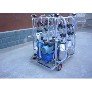 China 4 Stainless Steel Buckets Dairy Milking Machine For Goats / Sheep supplier