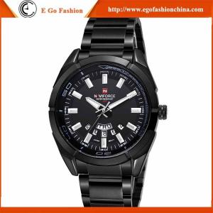 Korean Fashion Jewelry Wholesale Watches Business Watch Naviforce 903801 Steel Watches Man