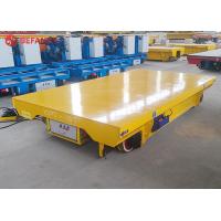 China Metal Plate Transfer Electric Motorized Railway Vehicle on sale
