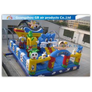 China Ocean Style Inflatable Playground Equipment Happy Game Toys For Children supplier