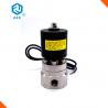 Stainless Steel High Pressure Water Valve , 12V 2 Way High Pressure Steam Valve