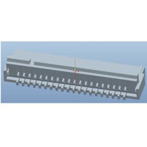 China SMT FPC To Board Connector 0,5 mm Pitch FPC Zif Connector 1,0 mm Altura supplier
