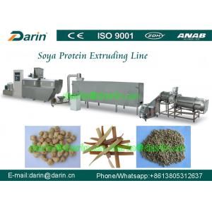 China CE ISO9001 Standard Full fat soya extruder equipment Production Line supplier