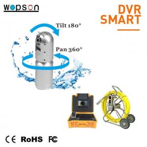 High Tech Water Leak detection with 360 pan tilt camera with recorder