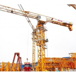 ZTT186 Flattop Tower Crane 8t Capacity 65m Jib Length 1.7t Tip Load Hoisting Equipment