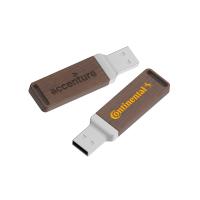 China Natural Wood USB Logo Wood Pen Drive with Print or Embossing for Your Business on sale