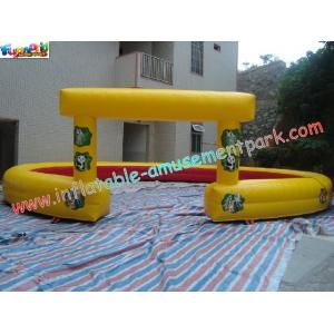 China Car Race Track With High-Quality PVC Tarpaulin Inflatable Sports Games Race Track supplier