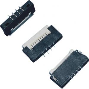 China 1.0 mm Pitch FPC Connector 4 Pins H 1.5mm Up Contact ZIF Type Soldering supplier