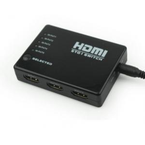 Mini 5 Port HDMI Switch 1080P Video HDMI Switch with IR Remote Hub Box