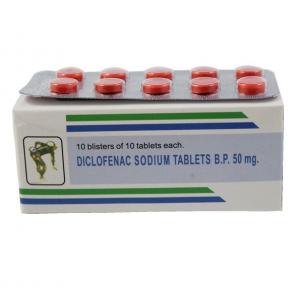 GMP Western Medicine, Diclofenac Sodium Tablets, BP/USP