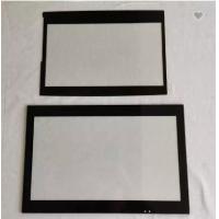 China Ultra Clear Tempered Glass AR Coating Optical With White Silk Screen Printing Frame on sale
