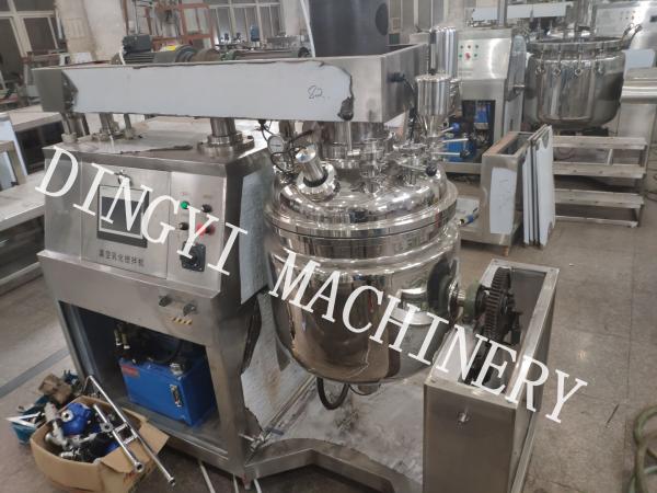 High Safety Vacuum Planetary Mixer With Three Layer Stainless Steel Plate Body