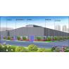 China Industrial Building 500sq Meters 40ft Prefabricated Steel Structures wholesale