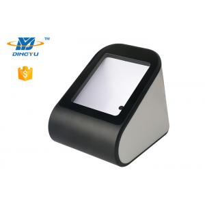 China 2D black and white USB RS232 supermarket Desktop barcode scanner for mobile payment supplier