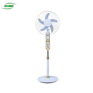 China Solar Power 12v Dc Stand Fan 16 Inch Long Service Life With 3 Speed Setting supplier