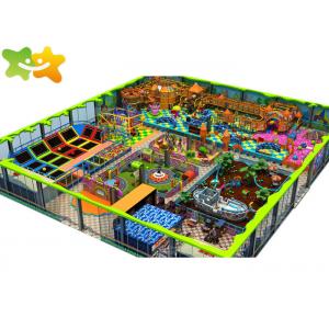 China Professional Soft Indoor Commercial Playground Equipment / Jump Trampoline Park supplier