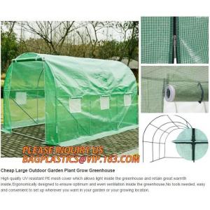 China Black out greenhouse garden greenhouse film greenhouse PC &glass greenhouse,Poly plastic film green house for cucumber supplier