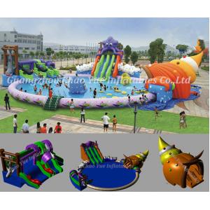 Commercial Grade Curve Inflatable Water Slide for Water Park (CY-M2140)