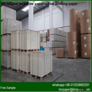 China A4 Size Pink Color Offset Printing Paper Factory supplier