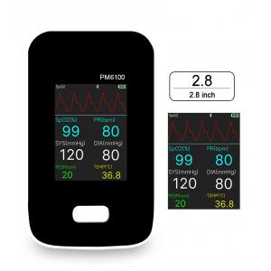 Bluetooth electric Multi Parameter NIBP,ECG,SPO2 Patient Monitor Lithium Battery