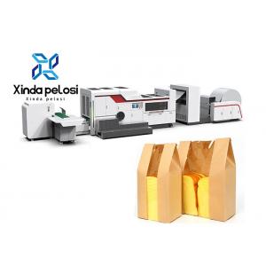 China OEM Automatic V Bottom Flat Bottom Paper Bag Machine 400pcs/Min supplier