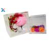 Cube Acrylic Packaging Box Color Customized For Candy / Flower Storage