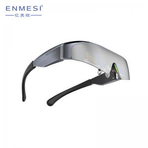 China OEM & ODM 41 Degree FOV 1080P 143 Inch HDMI Head Mounted Display With 2 Speaker supplier