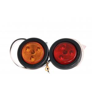 3 Diodes 2inch Round LED Trailer Tail Lights For Truck Camper