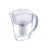 White Bacteria Remove Water Filter Jugs With Alkaline Fitlers To Increase PH