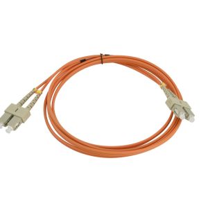 China OS2 / OM3 2 Core Lc To Sc Patch Cord Multimode on sale