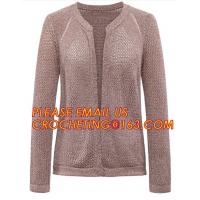 China Hot Sale Professional Sweater Cardigan Women, V-Neck Two-Pocket Cashmere Cardigan Sweater for women on sale