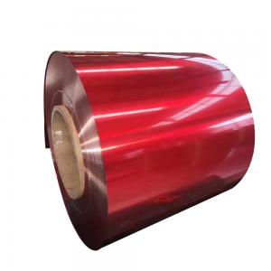 China Red RAL 600mm PPGI Coil MTC Prepainted Galvanized Steel Coil supplier