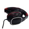 China custom communication headphone wholesale good shape music headphone with noise reduction made with gloss ABS wholesale
