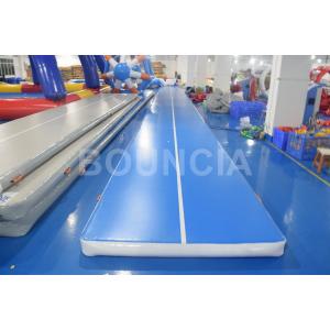 China Tumble Track Inflatable Air Mat / Gymnastics Air Track For Physical Training supplier
