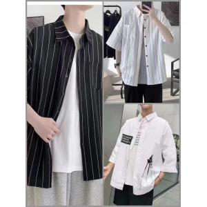 China Fashion Mens Polo Shirts Short Sleeve Shirts Casual Wear Kcs17 Washable supplier